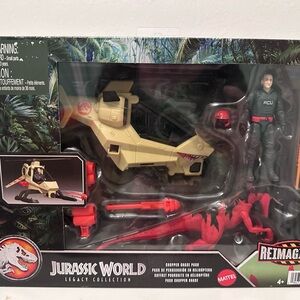 Jurassic World Legacy chopper chase set